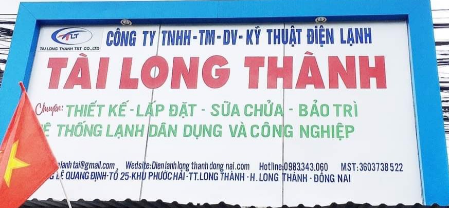 ĐIỆN LẠNH LONG THÀNH-NHƠN TRẠCH  ĐỒNG NAI